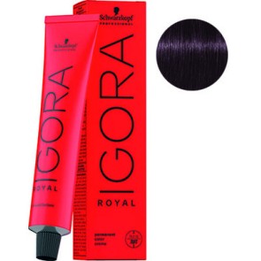 Coloration Igora Royal 3-19 châtain foncé cendré violet 60ml