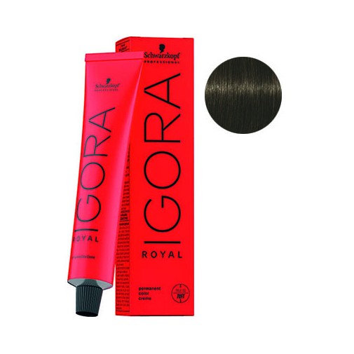 Coloration Igora Royal 5-00 châtain clair naturel extra 60ml