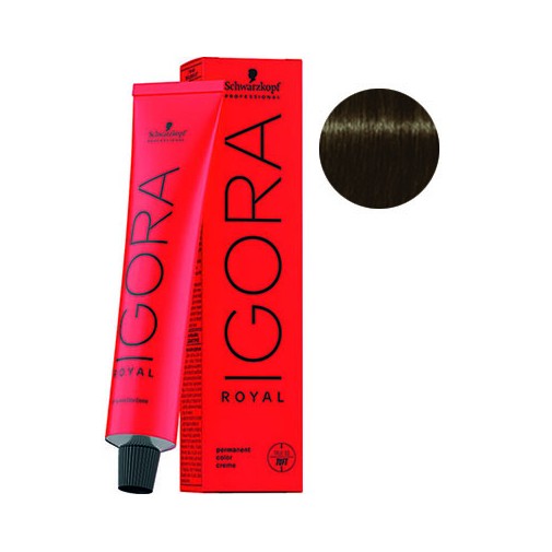 Coloration Igora Royal 5-16 châtain clair cendré marron 60ml