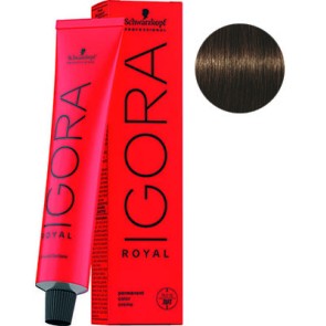 Coloration Igora Royal 5-57 châtain clair doré cuivré 60ml