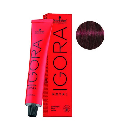 Coloration Igora Royal 5-88 châtain clair rouge extra 60ml