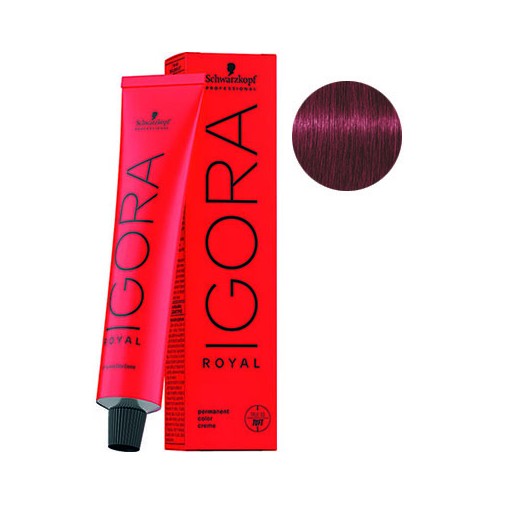 Coloration Igora Royal 6-88 blond foncé rouge extra 60ml