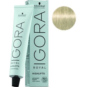 Coloration Igora Royal Highlift 10-1 blond très très clair cendré  60ml
