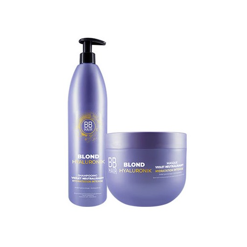 Pack shampooing + masque Blond Hyaluronik BBhair