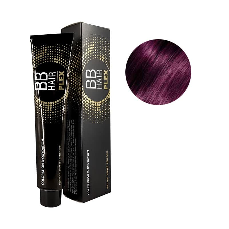 Coloration BBhair plex 6.22 blond foncé violet intense 100ml