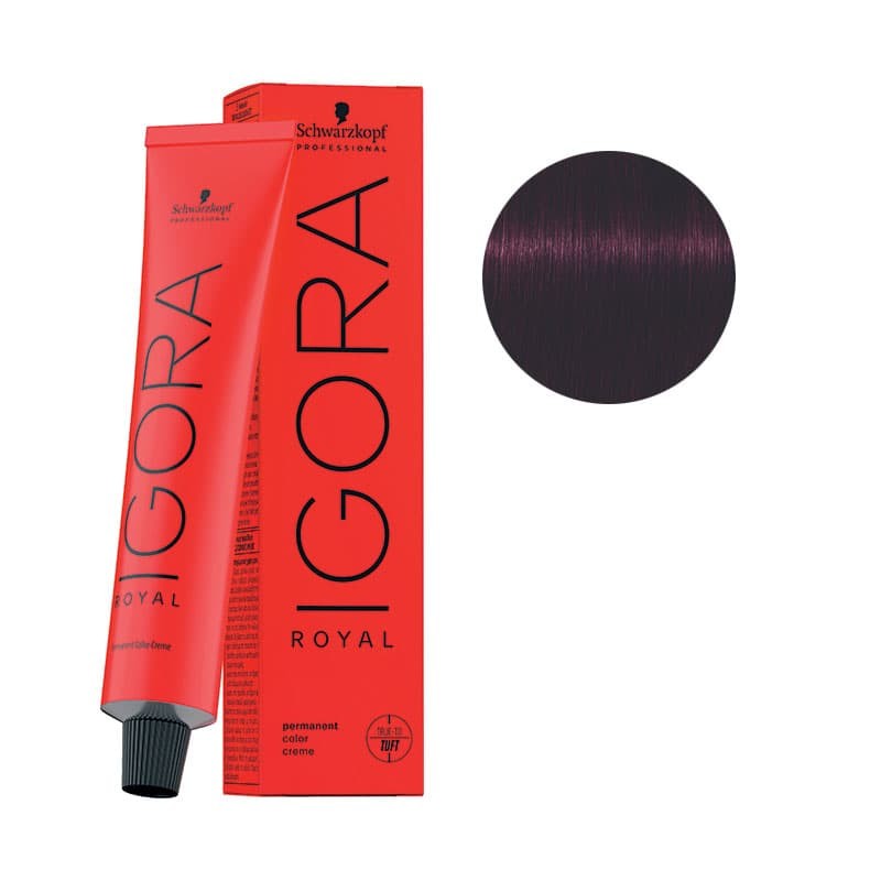 Coloration Igora Royal 4-99 châtain violet extra 60ml