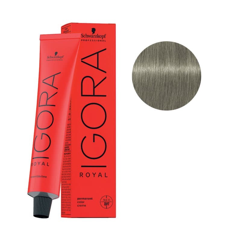 Coloration Igora Royal 9-24 blond très clair fumé beige 60ml