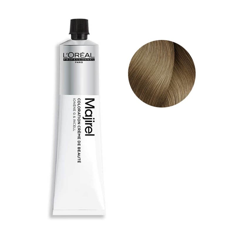 Coloration Majirel N°9,13 blond très clair cendré doré 50ml