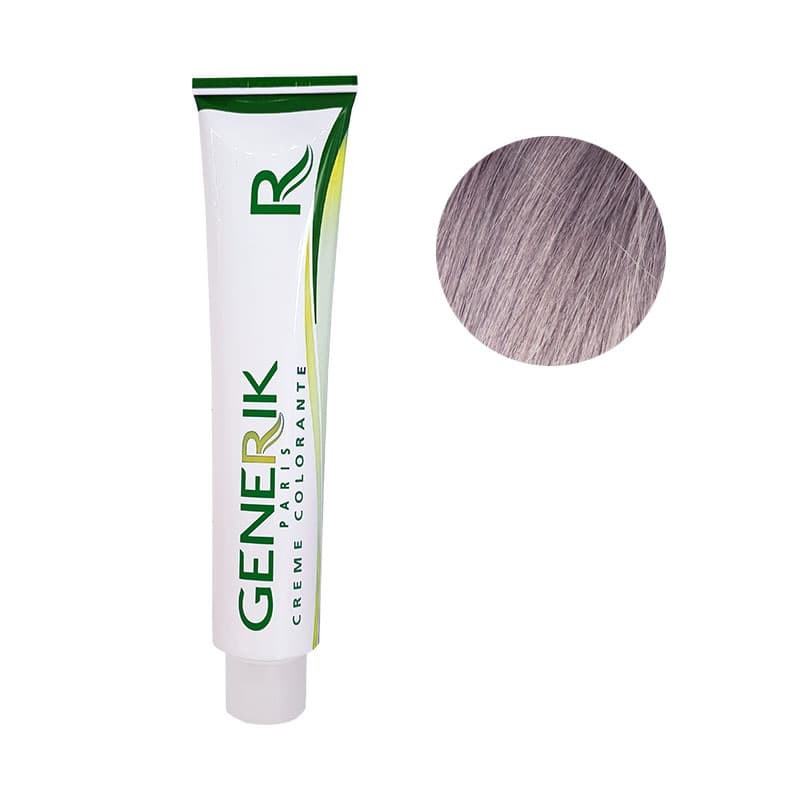 Coloration sans ammoniaque Générik 10.12 blond très très clair cendré irisé 100ml