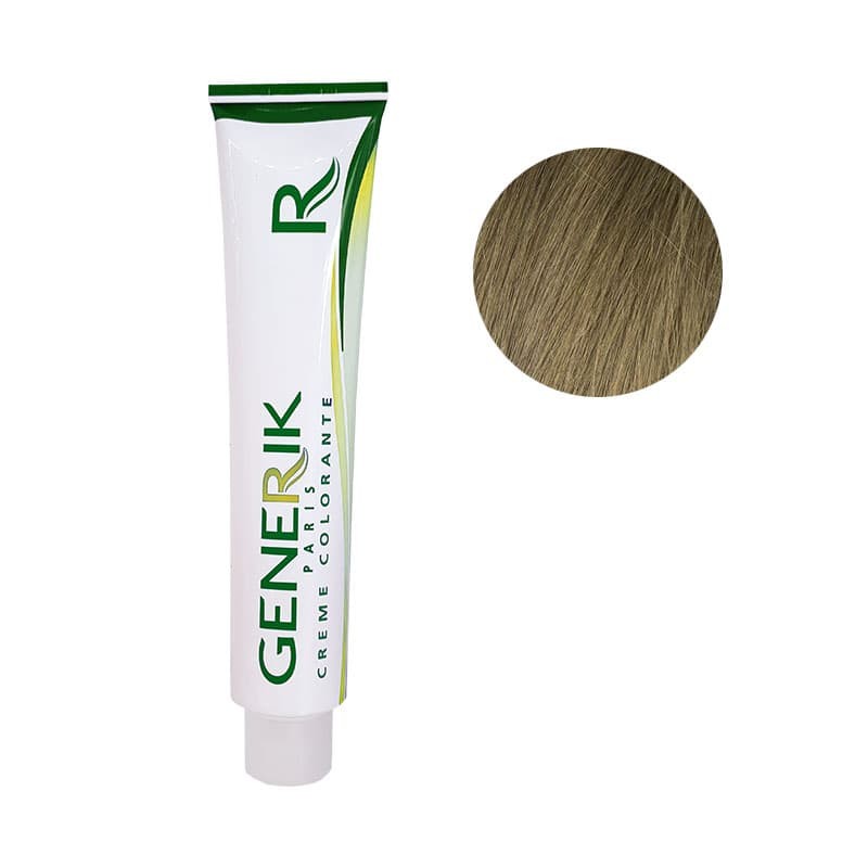 Coloration sans ammoniaque Générik 8 blond clair 100ml