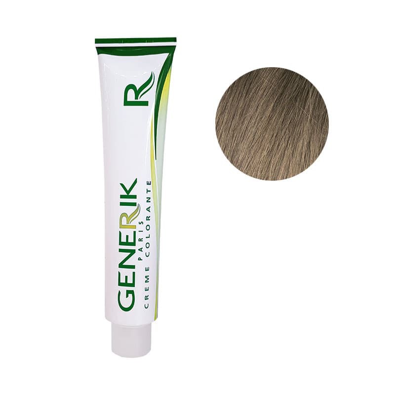 Coloration sans ammoniaque Générik 8.13 blond clair cendré doré 100ml