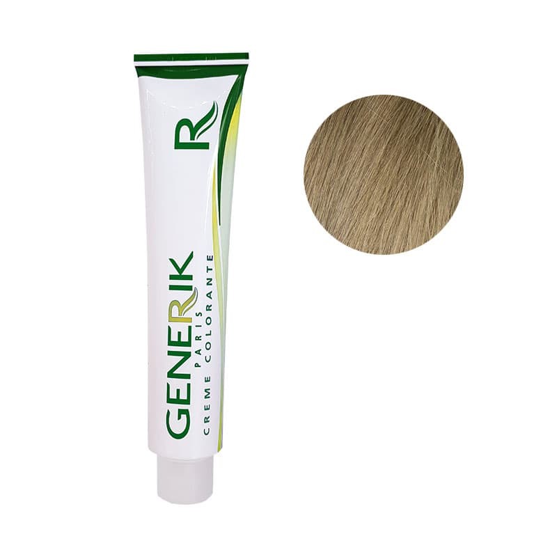 Coloration sans ammoniaque Générik 9 blond très clair 100ml