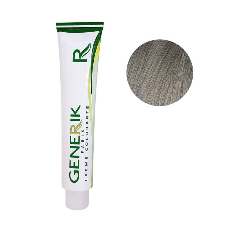 Coloration sans ammoniaque Générik 9.1 blond très clair cendré 100ml