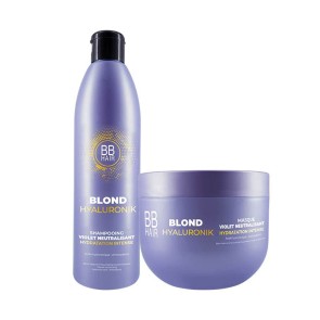 Duo shampooing + masque Blond Hyaluronik BBhair