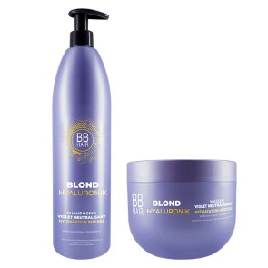 Pack shampooing + masque Blond Hyaluronik BBhair