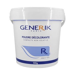 Poudre décolorante bleue 7 tons Générik 500g