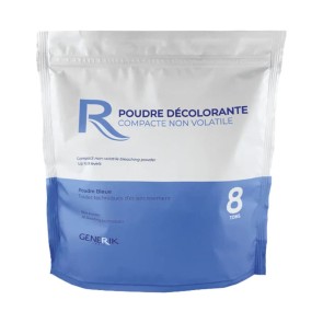 Poudre décolorante bleue 8 tons Générik 500g