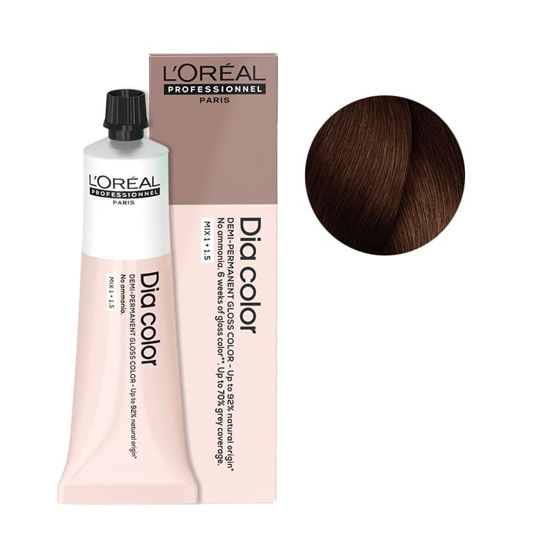 Coloration Diacolor 5.35 châtain clair doré acajou 60ml