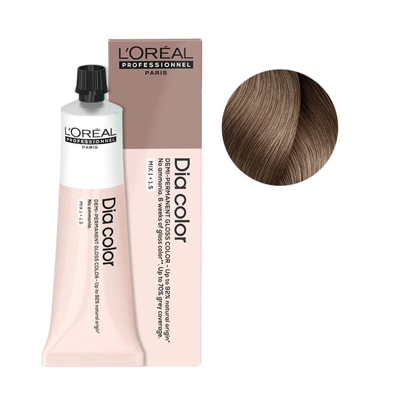 Coloration Diacolor 8.2 blond clair irisé 60ml