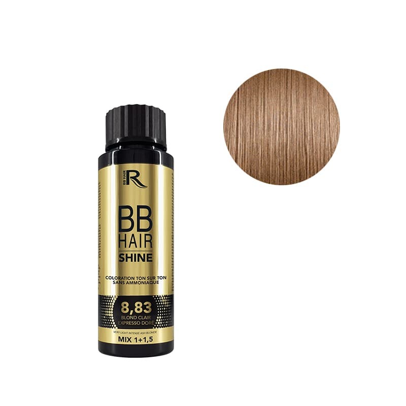 Coloration BBhair Shine 8.83 blond clair expresso doré 60ml