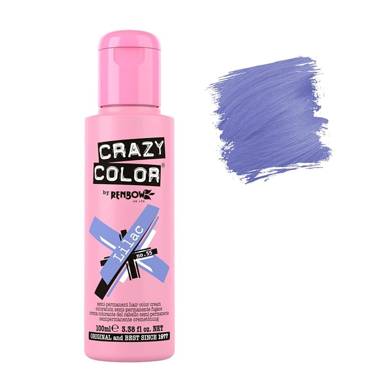 Coloration temporaire Crazy Color n°55 Lilac 100ml