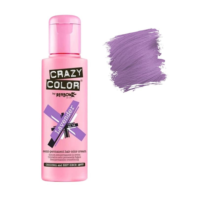 Coloration temporaire Crazy Color n°54 Lavender 100ml