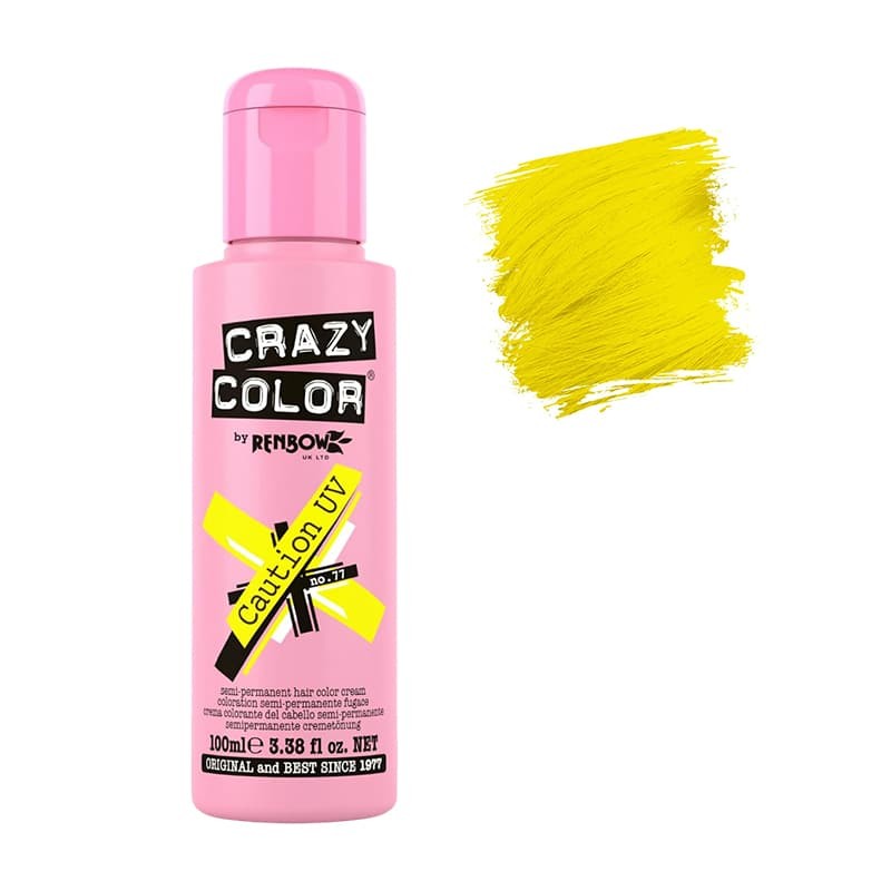 Coloration temporaire Crazy Color n°77 Caution UV 100ml