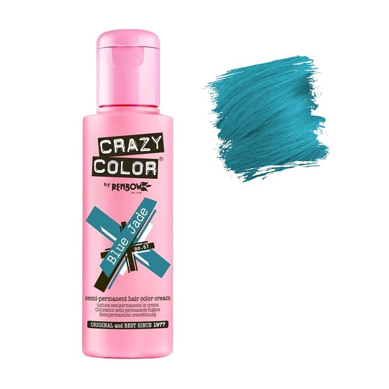 Coloration temporaire Crazy Color n°67 Blue Jade 100ml