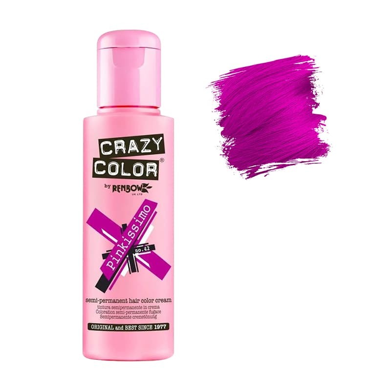 Coloration temporaire Crazy Color n°42 Pinkissimo 100ml