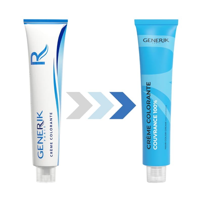 Coloration d'oxydation Générik 6.1 blond foncé cendré 100ml