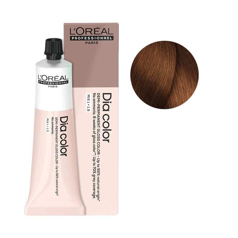 Coloration Diacolor 6.34 blond foncé doré cuivré 60ml