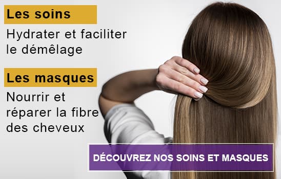 Les shampoings soins et masques pour cheveux