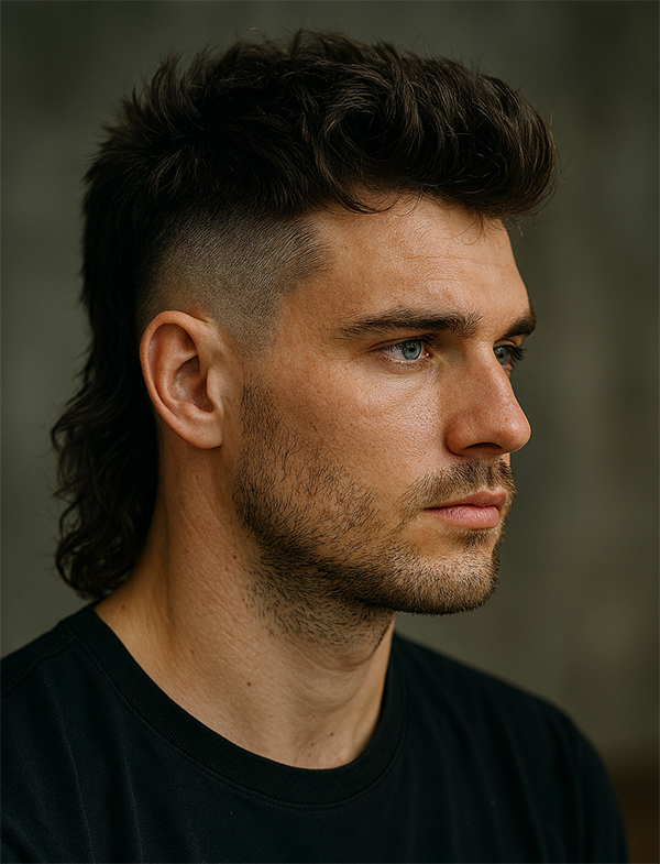 La coupe de cheveux mulet