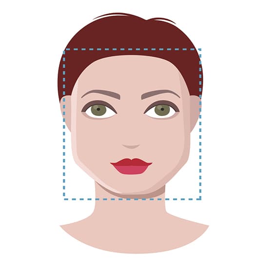 Un visage carr&eacute;